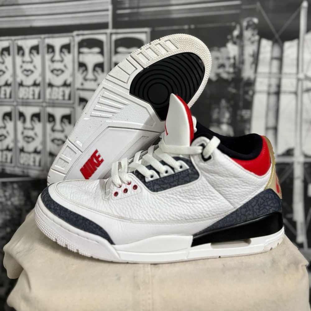 Air Jordan 3 Retro Denim SE “Fire Red”